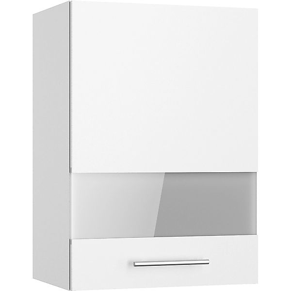 Optifit Küchen-Oberschrank mit Glassegment Bengt932 50 x 70,4 x 34,9 cm Wei günstig online kaufen