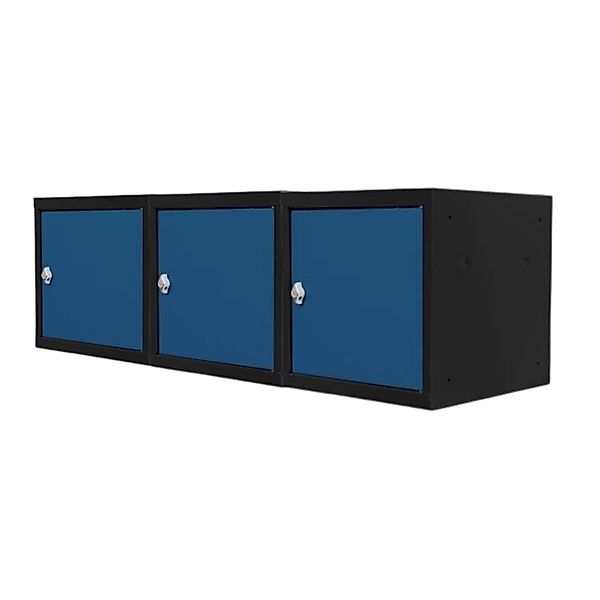 PROREGAL Mega Deal 3x Schließfachwürfel Blocky Mit Drehriegelschloss Für Vo günstig online kaufen