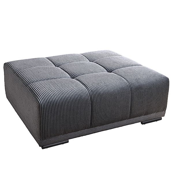 riess-ambiente Fußhocker ELEGANCIA 110cm anthrazit (Einzelartikel, günstig online kaufen