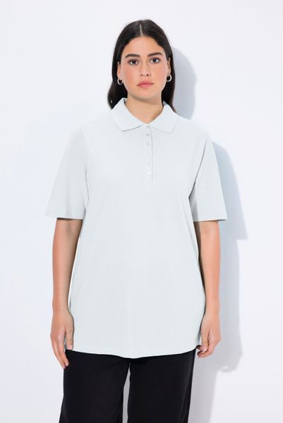 Ulla Popken Poloshirt Poloshirt Piqué Polokragen günstig online kaufen