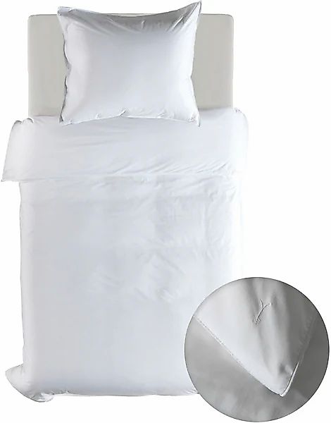 YELLOW Bettwäsche »Suite-Dubai« 2 Stk. tlg. Uni Design, 100% Baumwolle ab 1 günstig online kaufen