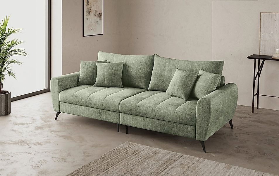 Mr. Couch Big-Sofa "Blackburn II", Mit Kaltschaumpolsterung bis 140 kg bela günstig online kaufen