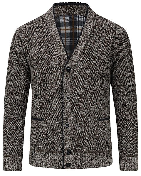 Allthemen Cardigan Herren Strickjacke mit V günstig online kaufen