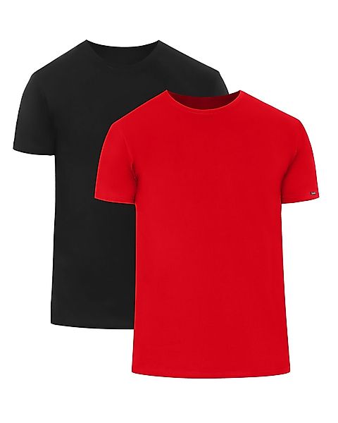 Cornette T-Shirt Herren T-Shirts mit U-Ausschnitt günstig online kaufen