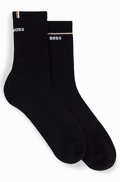 BOSS Socken "2P QS Iconic CC W", (Packung, 2 Paar, 2er), mit BOSS-Logoschri günstig online kaufen