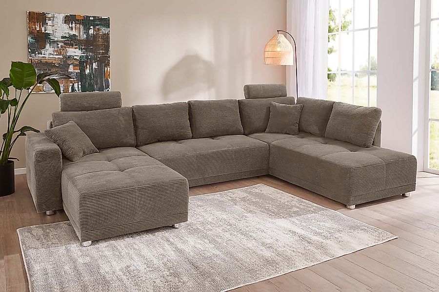 Jockenhöfer Gruppe Wohnlandschaft Orlando U-Form, B: günstig online kaufen