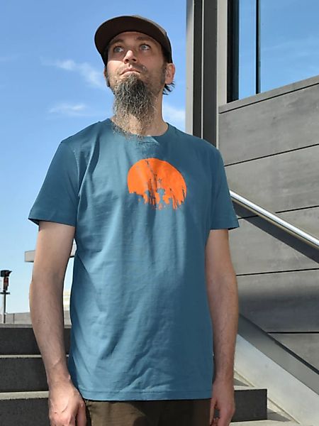 Kräne Blaugrau Boy-t-shirt günstig online kaufen