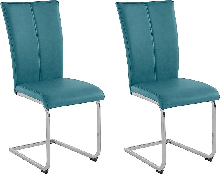 Home affaire Freischwinger »Alex«, (Set), 2 St., Kunstleder LOOK, Stuhl bel günstig online kaufen