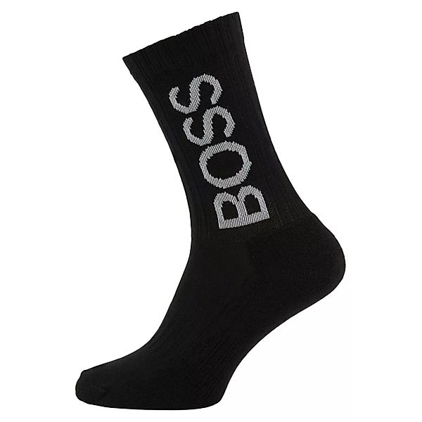 Boss Qs Bold Logo Socken 39-42 Black günstig online kaufen