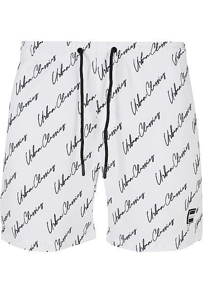 URBAN CLASSICS Badeshorts "Urban Classics Herren Pattern Swim Shorts" günstig online kaufen