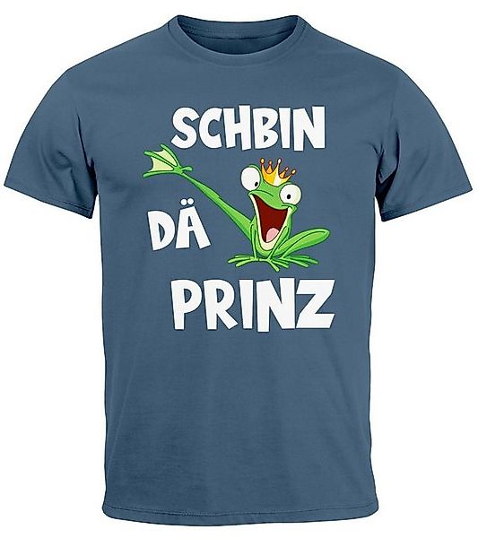 MoonWorks Print-Shirt Herren T-Shirt Fasching Karneval Frosch Prinz Kostüm günstig online kaufen