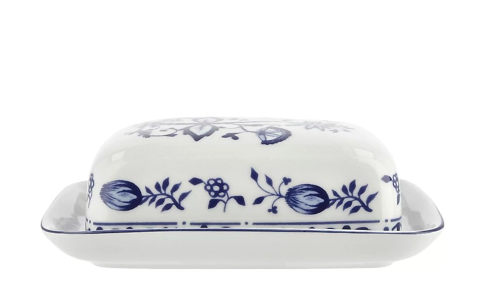Kahla Butterdose  "Rosella" Zwiebelmuster - blau - Porzellan - 8,5 cm - 4,5 günstig online kaufen