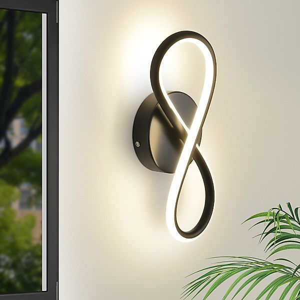 ZMH LED Wandleuchte Innen 8-förmige Modern günstig online kaufen