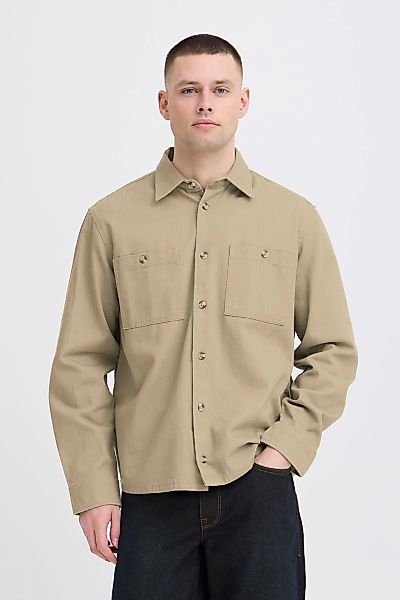 Blend Hemdjacke "BHDenny" ohne Kapuze Basic Overshirt mit Brusttaschen günstig online kaufen