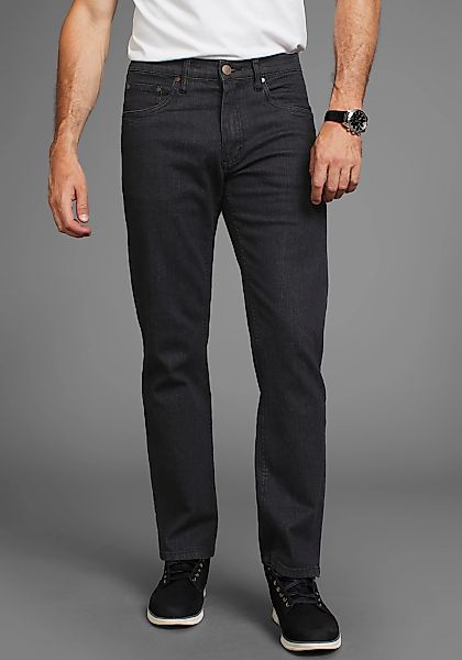 Arizona Stretch-Jeans, gerade Beinform, niedrige Leibhöhe, mit Gürtelschlau günstig online kaufen