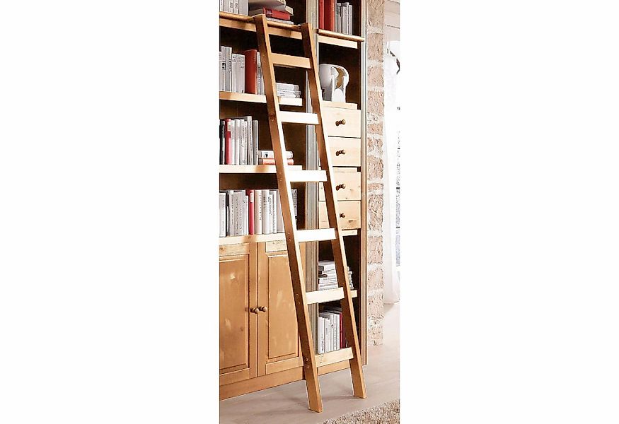 OTTO home Leiterregal "Bergen" aus massivem Kiefernholz, mit 6 Trittsprosse günstig online kaufen