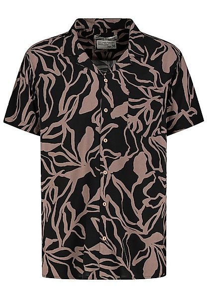 Urban Surface Kurzarmhemd Kurzarm- mit botanischem Muster und Knöpfen Tropi günstig online kaufen
