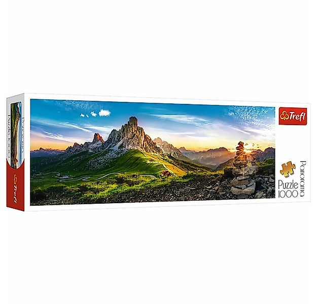 Trefl Puzzle Panorama Passo di Giau, 1000 Puzzleteile günstig online kaufen