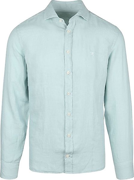 Hackett Hemd Garment Dyed Grün - Größe XXL günstig online kaufen