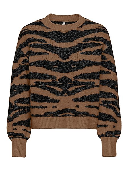 ONLY Rundhalspullover ONLAMBER LS JQ O-NECK günstig online kaufen