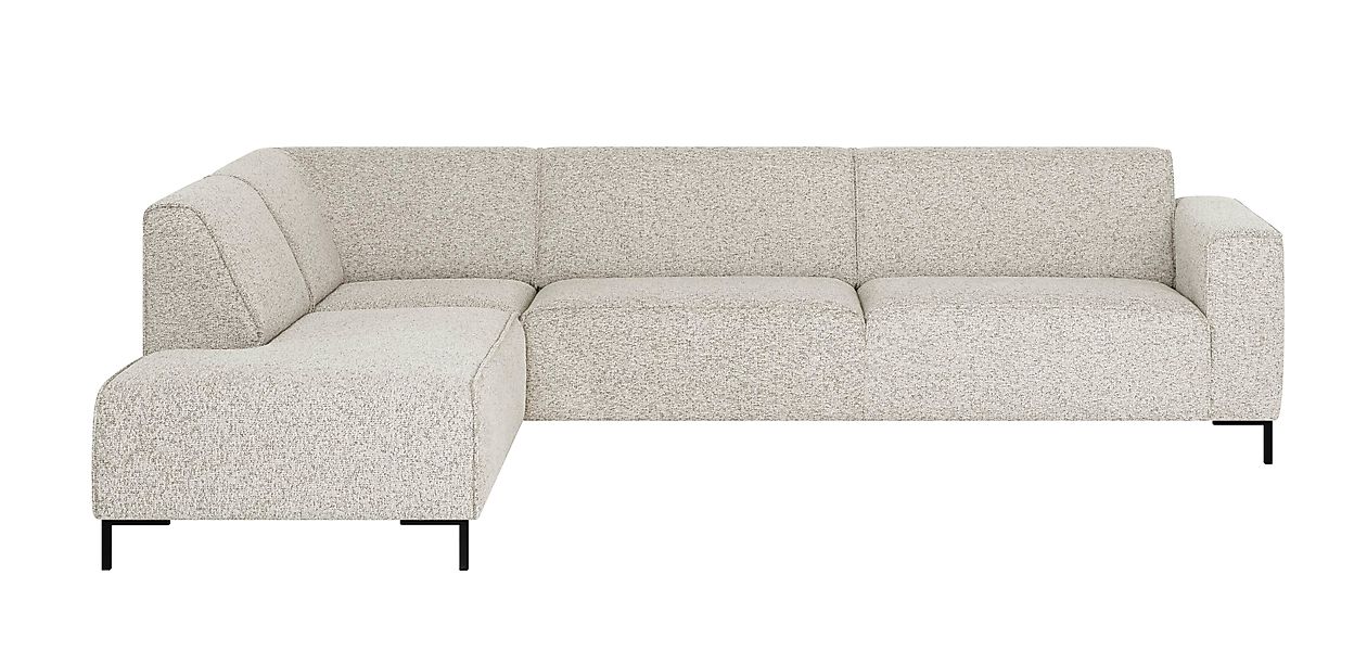 NADUVI Collection | Ecksofa Gionni links 2,5-Sitzer Chenille günstig online kaufen