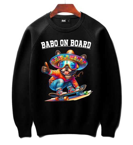 RMK Rundhalspullover Herren Pullover Langarmshirt Sweatshirt günstig online kaufen