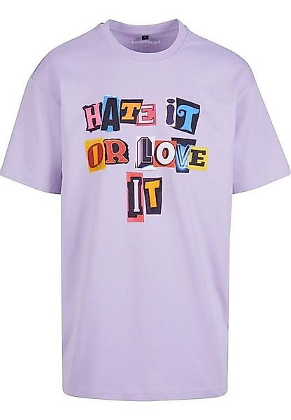 Upscale by Mister Tee T-Shirt Upscale by Mister Tee Unisex Hate it or Love günstig online kaufen