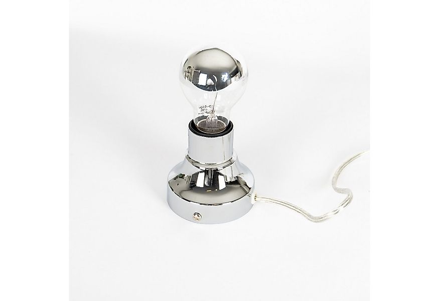 queence Lampenfassung Moderne Lampenfassung mit Schalter, Lampe silber, Wan günstig online kaufen