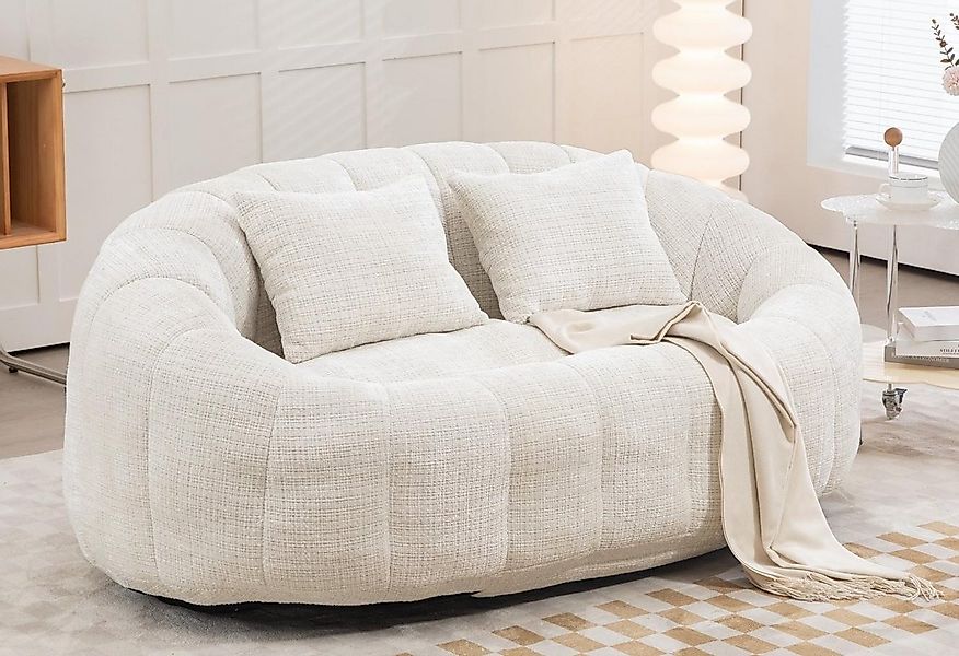 LVHOM Sitzsack 145x95x63cm XXL Lounge-Sofa: Komfort für Zwei mit 2 extra Na günstig online kaufen