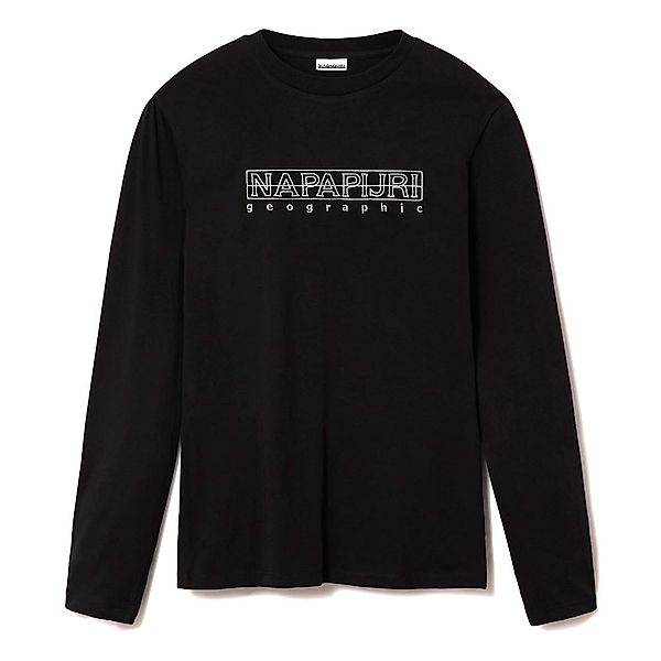 Napapijri Sebel Langarm-t-shirt 2XL Black günstig online kaufen