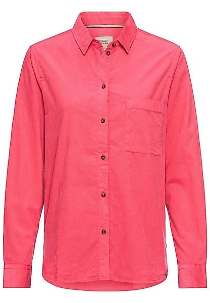 camel active Langarmbluse Cordbluse mit Brusttasche günstig online kaufen