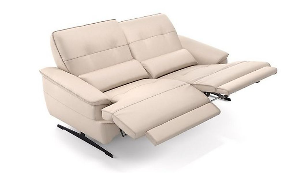 Sofanella 2-Sitzer Leder PERLO, Relaxsofa, Designsofa, Designer Couch, Ital günstig online kaufen