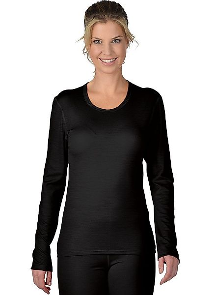 Trigema Longsleeve TRIGEMA Sportshirt aus Merinowolle günstig online kaufen