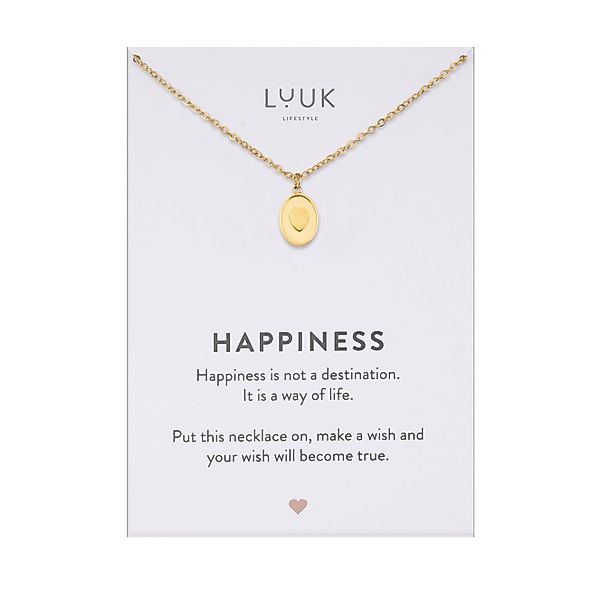 LUUK LIFESTYLE Kette mit Anhänger Herz günstig online kaufen