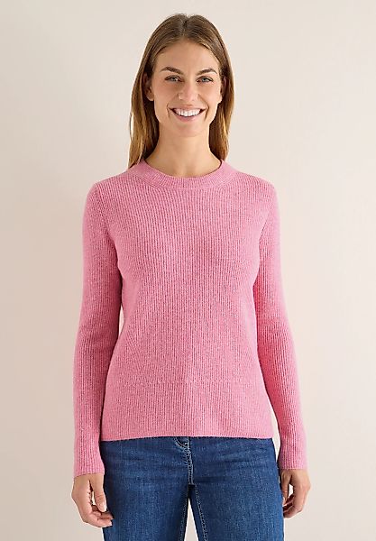 Cecil Strickpullover mit Rundhalsausschnitt günstig online kaufen