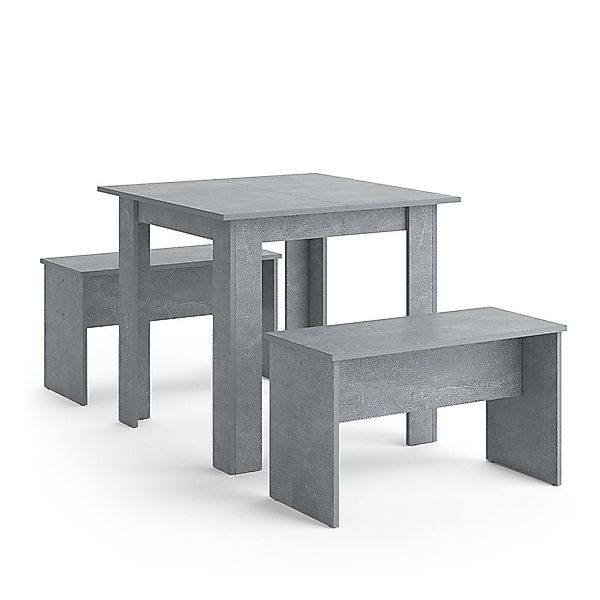 Vicco Essgruppe Sentio, Beton, 80 x günstig online kaufen