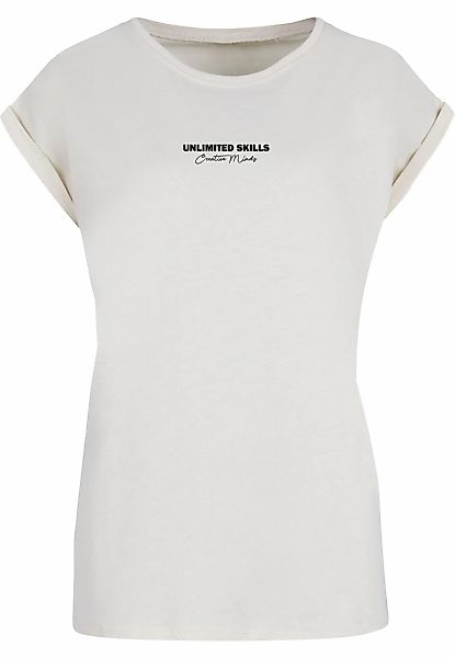 Merchcode T-Shirt "Merchcode Ladies Unlimited Skills Extended Shoulder Tee günstig online kaufen