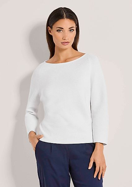 MADELEINE Strickpullover Pullover in modischer Kurzform günstig online kaufen