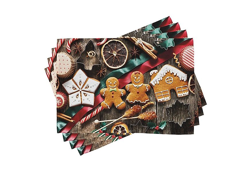 Abakuhaus Platzset Waschbare Stoff Esszimmer Küche Tischdekorations Digital günstig online kaufen