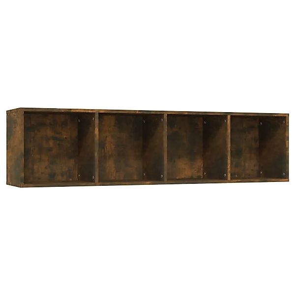 vidaXL Bücherschrank/TV-Schrank Räuchereiche 143x30x36cm Holzwerkstoff 8152 günstig online kaufen
