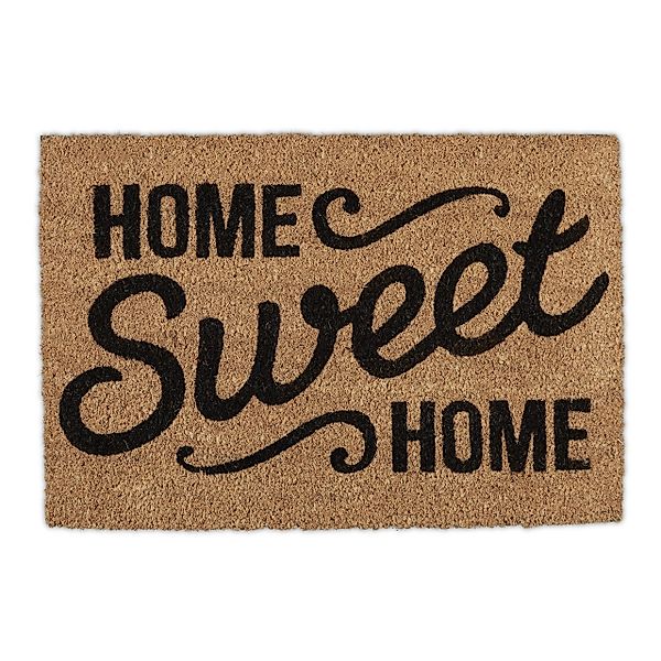 relaxdays Fußmatte Kokos "Home Sweet Home", günstig online kaufen