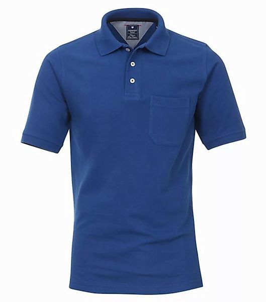 Redmond Langarm-Poloshirt Piqué Polo-Shirt günstig online kaufen