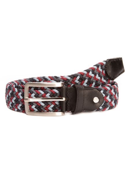 BA98-Cologne Flechtgürtel mit Endstücken aus Leder günstig online kaufen