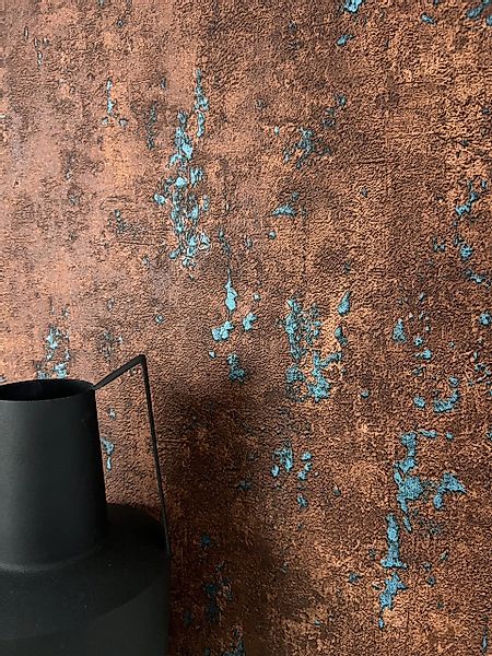 Newroom Vliestapete, Braun Tapete Modern Beton günstig online kaufen