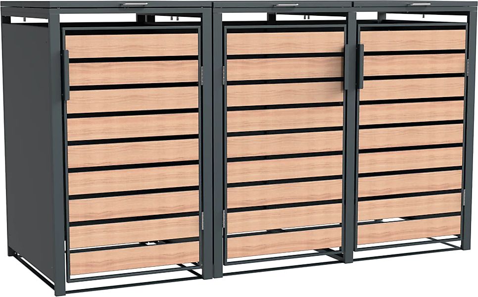 WESTMANN Mülltonnenbox Lacina, Platz für 3 günstig online kaufen