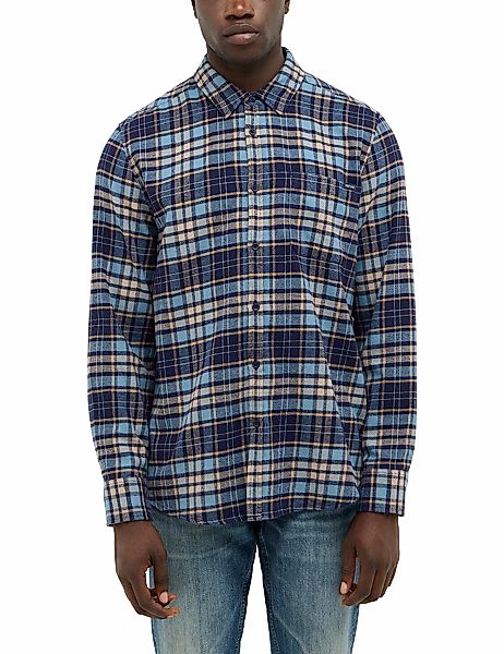MUSTANG Langarmhemd "Herren Style Eastbridge" günstig online kaufen