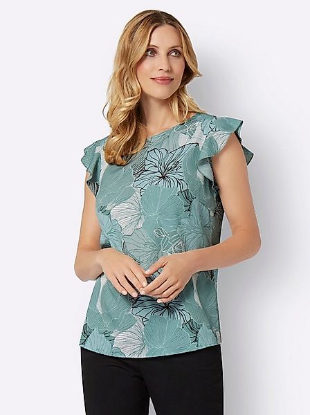 Sieh an! Klassische Bluse Blusentop Ärmellos günstig online kaufen