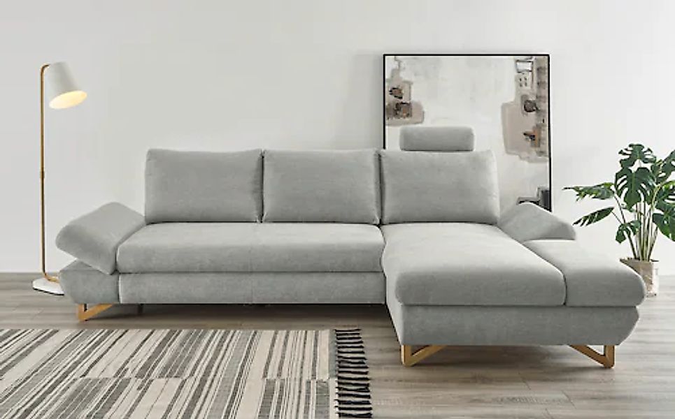 Home affaire Schlafsofa »City/Giron« komfortable Bettfunktion (Liegefläche günstig online kaufen