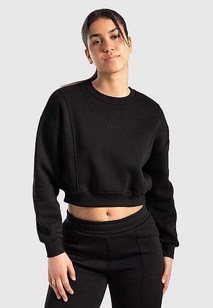 Smilodox Sweatshirt Siana, Stylischer Cropped Pullover günstig online kaufen