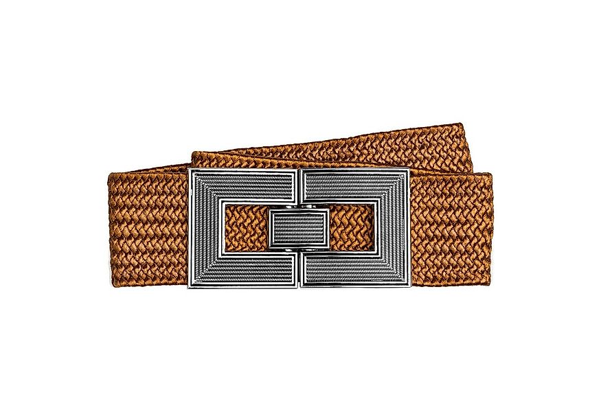 Caspar Taillengürtel GU328 für Damen mit Stretch und stylischer Metallschli günstig online kaufen